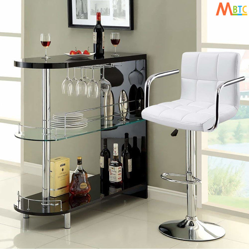 MBTC Cadbury Handrest Kitchen Cafeteria Bar Stool Chair