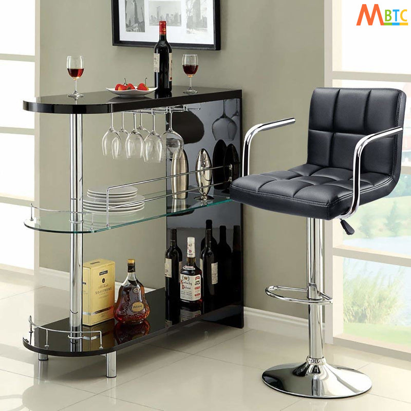 MBTC Cadbury Handrest Kitchen Cafeteria Bar Stool Chair