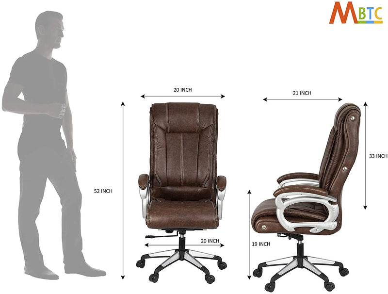 MBTC RedSun High Back Revolving Office Chair - MBTC