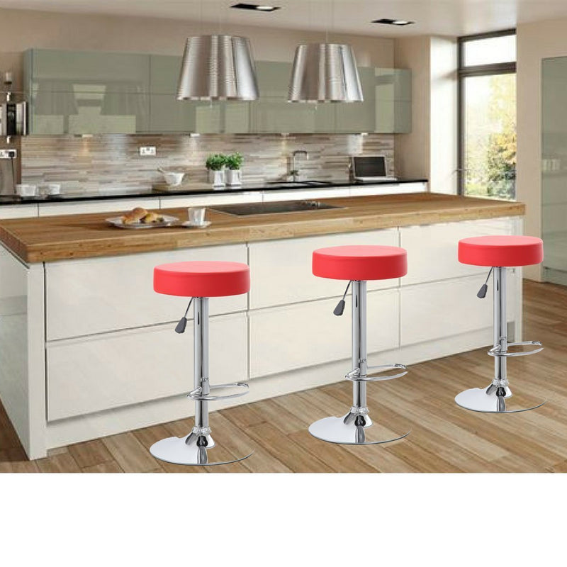 MBTC Essilor PU 360° Height Adjustable Cafeteria/Kitchen/Office/Bar Stool Chair - MBTC