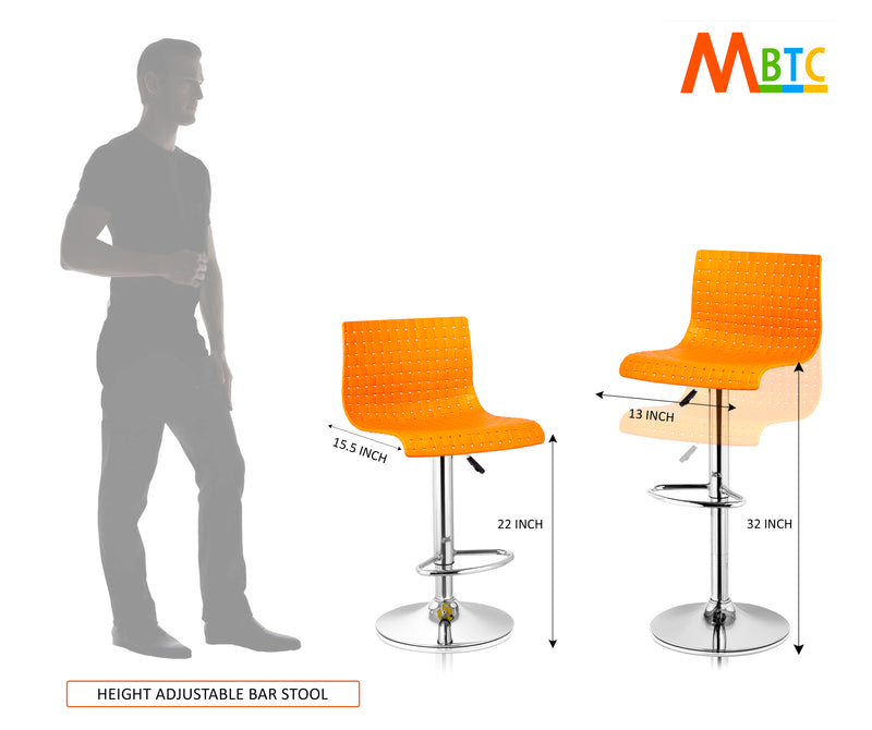 MBTC Meshot Cafeteria Restaurant Office Bar Stool Chair